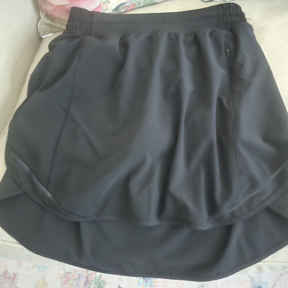 lululemon athletica Black Mini Skirt